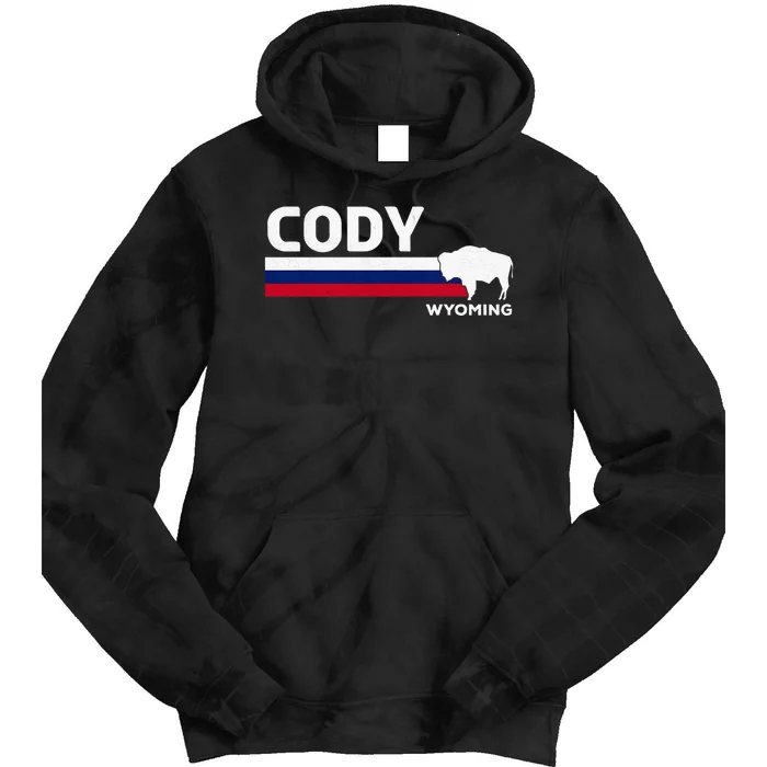 Cody Wyoming Tie Dye Hoodie