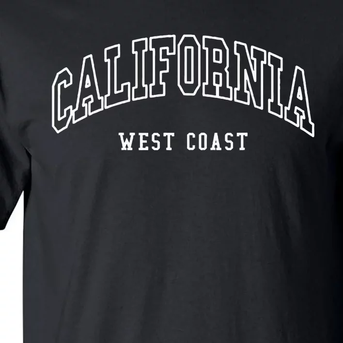 California West Coast Throwback Design Tall T-Shirt