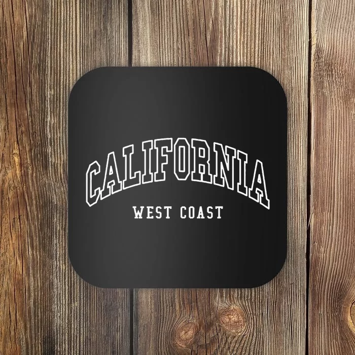 California West Coast Throwback Design Coaster