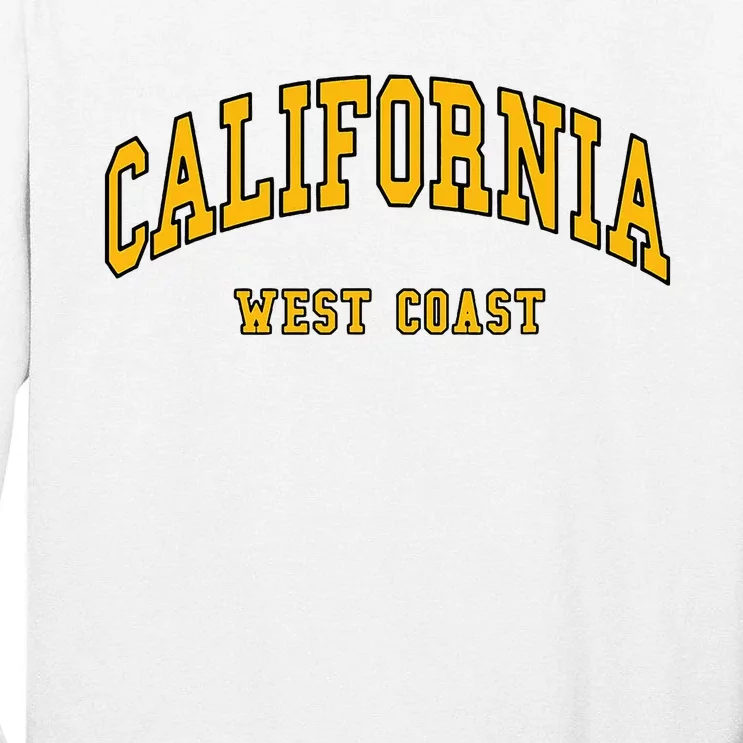 California West Coast Throwback Tall Long Sleeve T-Shirt