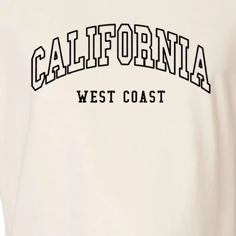 California West Coast Throwback Design Classic Garment-Dyed Women's Muscle Tee