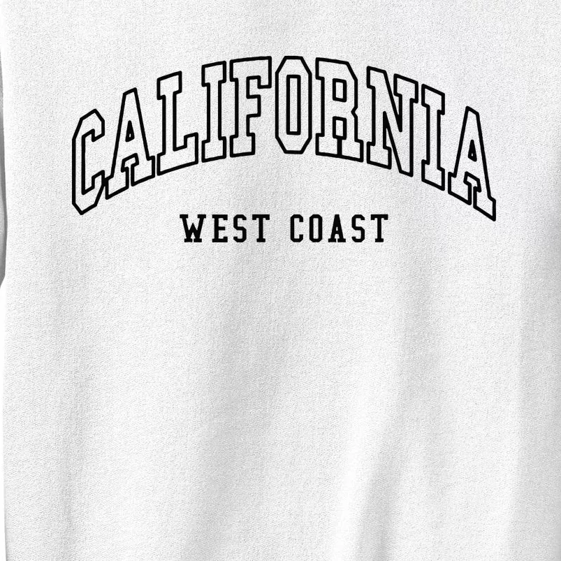 California West Coast Throwback Design Classic Sweatshirt