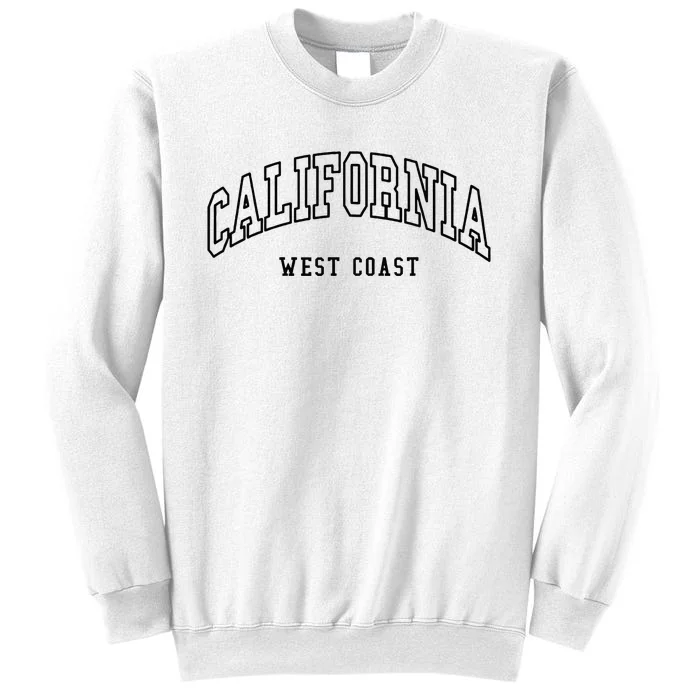 California West Coast Throwback Design Classic Sweatshirt