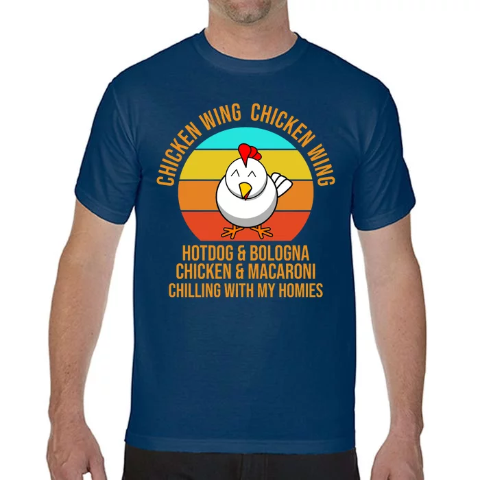 Chicken Wing Chicken Wing Hot Dog And Bologna Comfort Colors T-Shirt