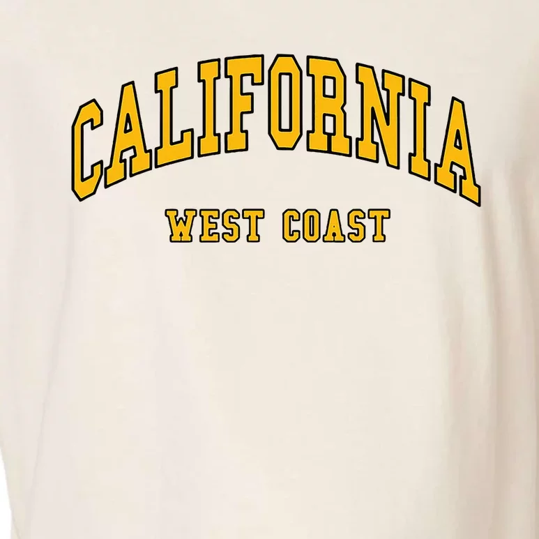 California West Coast Throwback Design Classic Garment-Dyed Women's Muscle Tee