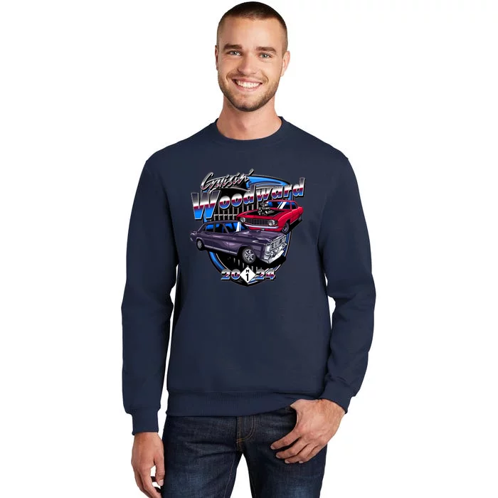 Cruisin Woodward Classic Cars 2024 Sweatshirt