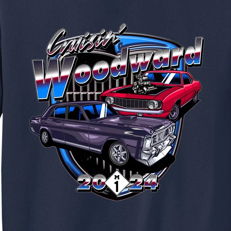 Cruisin Woodward Classic Cars 2024 Sweatshirt