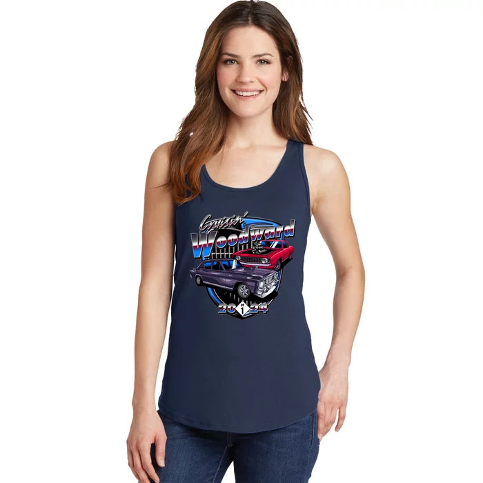 Cruisin Woodward Classic Cars 2024 Ladies Essential Tank