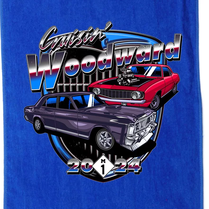 Cruisin Woodward Classic Cars 2024 Platinum Collection Golf Towel