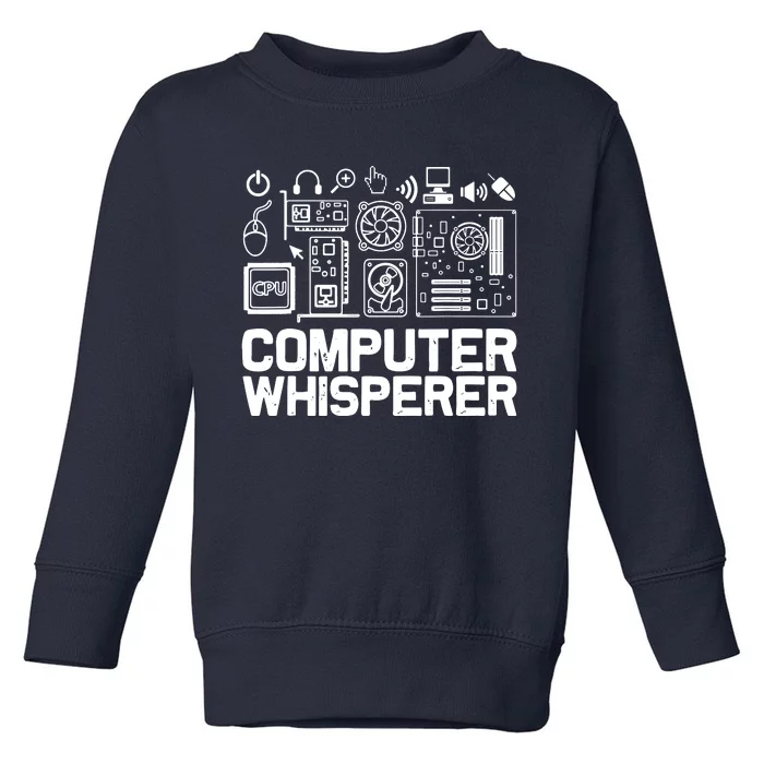 Computer Whisperer Toddler Sweatshirt