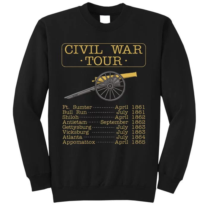 Civil War Civil War Reenactment Tall Sweatshirt