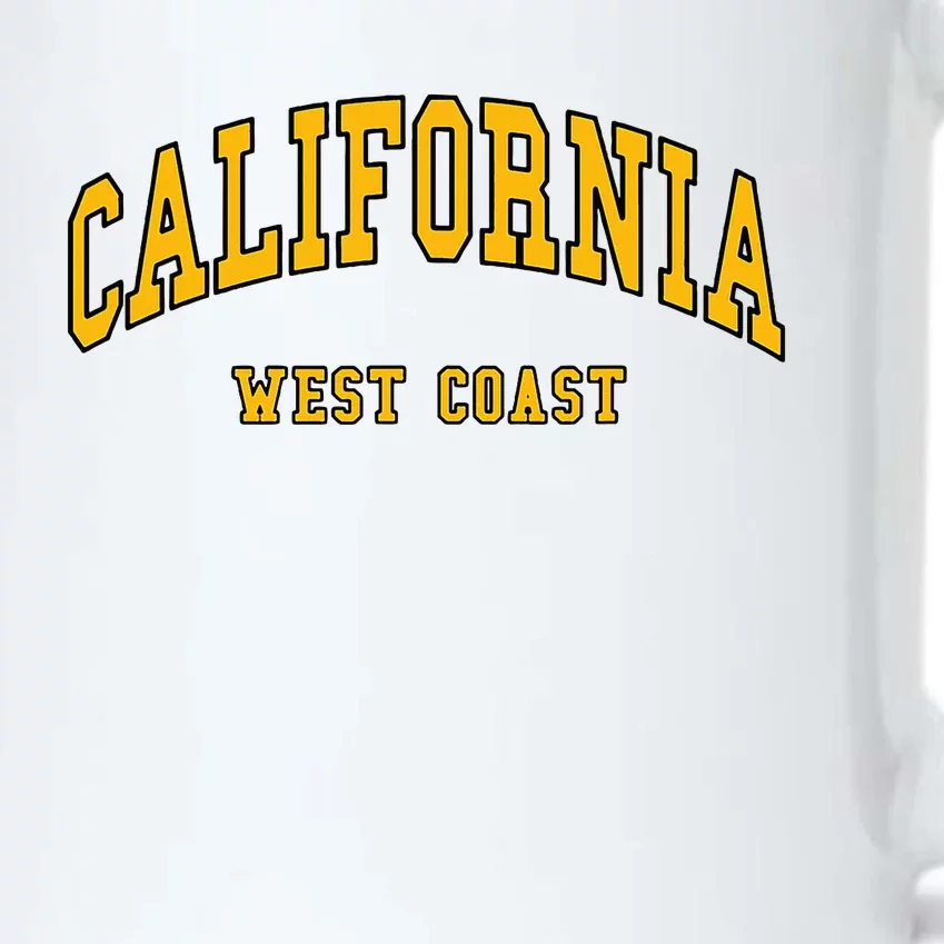 California West Coast Throwback Design Classic Black Color Changing Mug