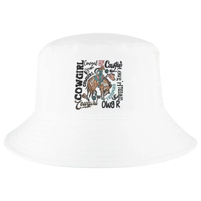 Cowgirls Western Cowboy Cool Comfort Performance Bucket Hat