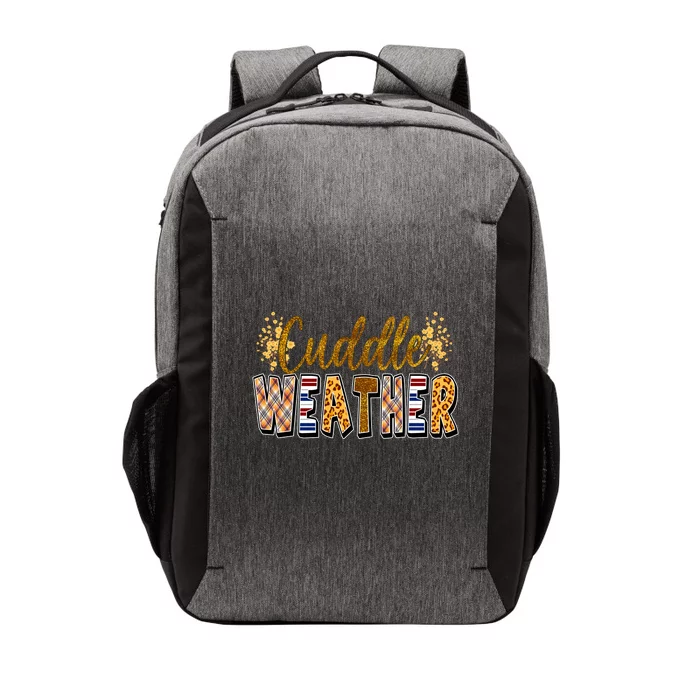 Cuddle Weather Cute Fall Pattern Vector Backpack