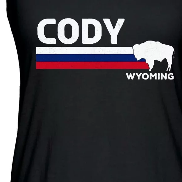 Cody Wyoming Ladies Essential Flowy Tank