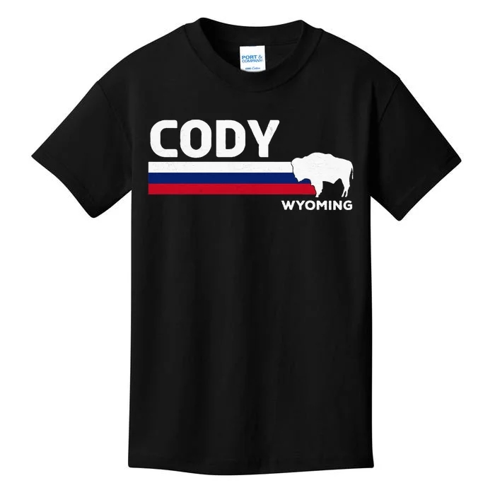 Cody Wyoming Kids T-Shirt