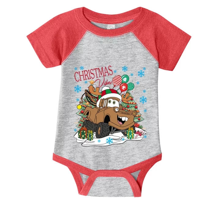 Christmas Wishes Cars Christmas Cars Tow Mater Infant Baby Jersey Bodysuit