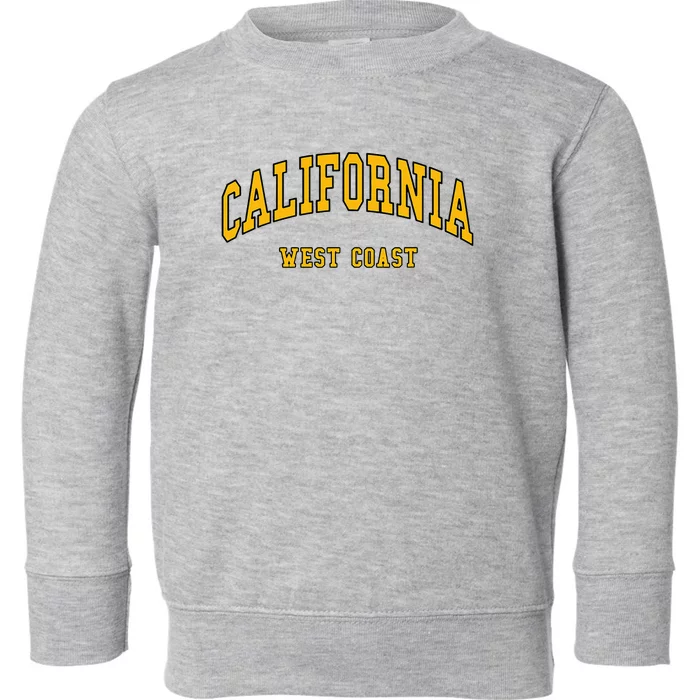 California West Coast Toddler Sweatshirt