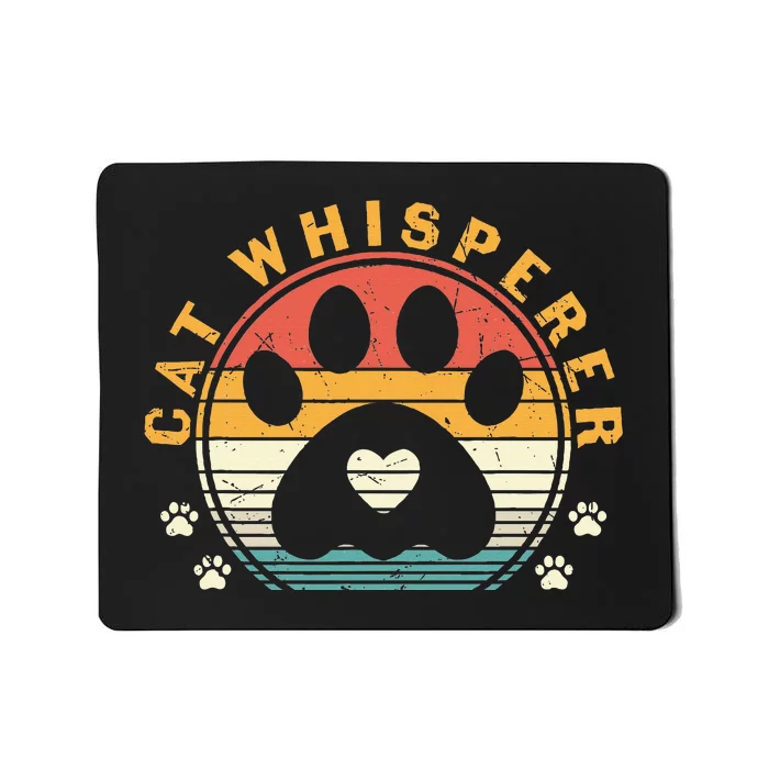 Cat Whisperer Cat Mousepad