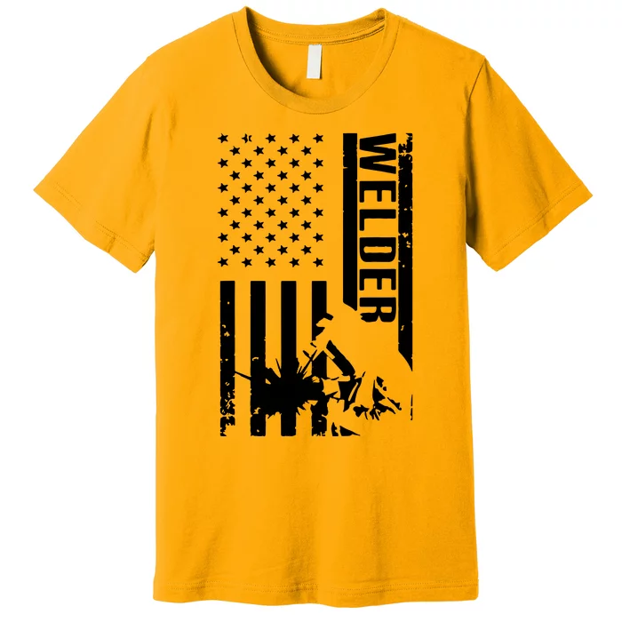 Cool Welder Design For Welder Welding Metalwork Premium T-Shirt