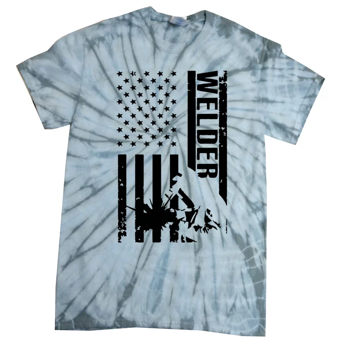 Cool Welder Design For Welder Welding Metalwork Tie-Dye T-Shirt