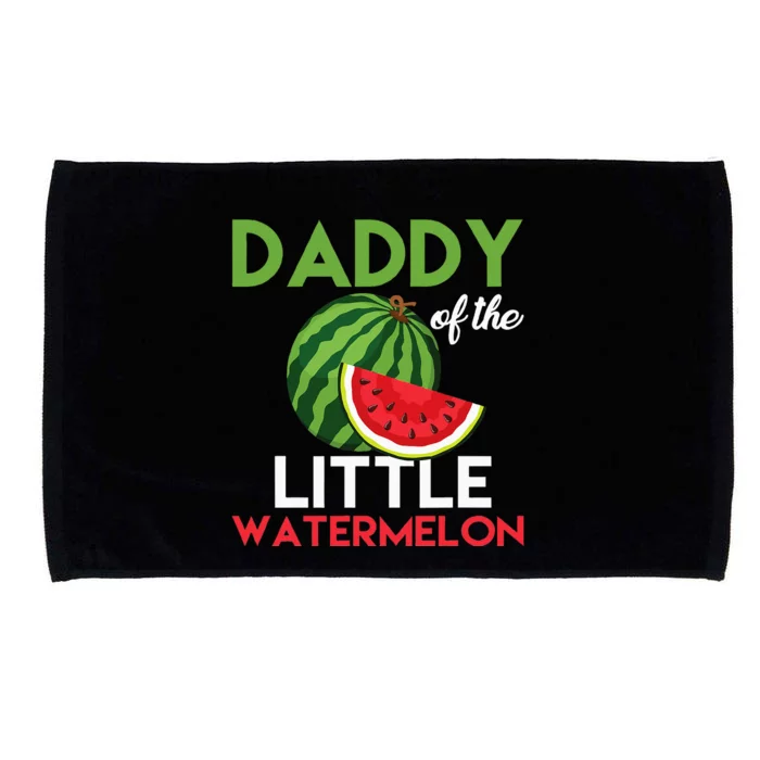 Cute Watermelon Daddy Design Dad For Men Microfiber Hand Towel