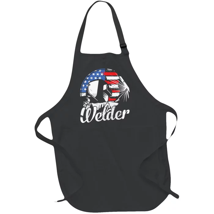 Cool Welder Design For Welding Weld Metal Welder Full-Length Apron With Pocket