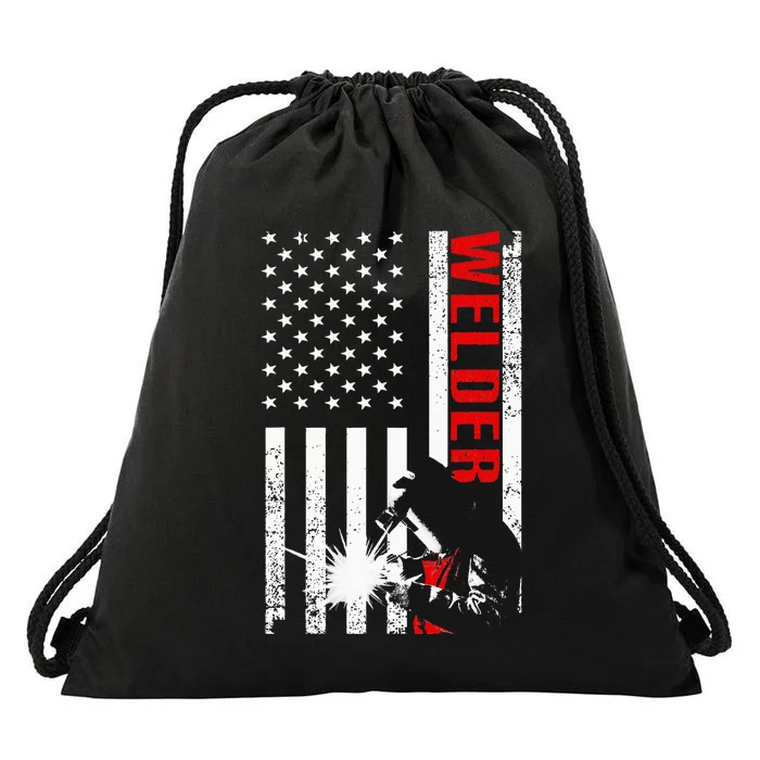 Cool Welder Design Welder Welding Metalwork Drawstring Bag