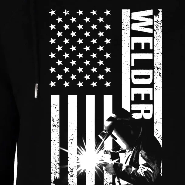 Cool Welder Design Welder Welding Metalwork Womens Funnel Neck Pullover Hood