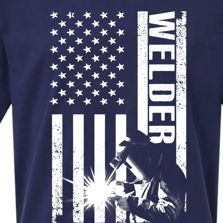 Cool Welder Design Welder Welding Metalwork Sueded Cloud Jersey T-Shirt