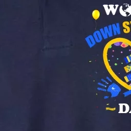 Celebrate World Down Syndrome Day Softstyle Adult Sport Polo