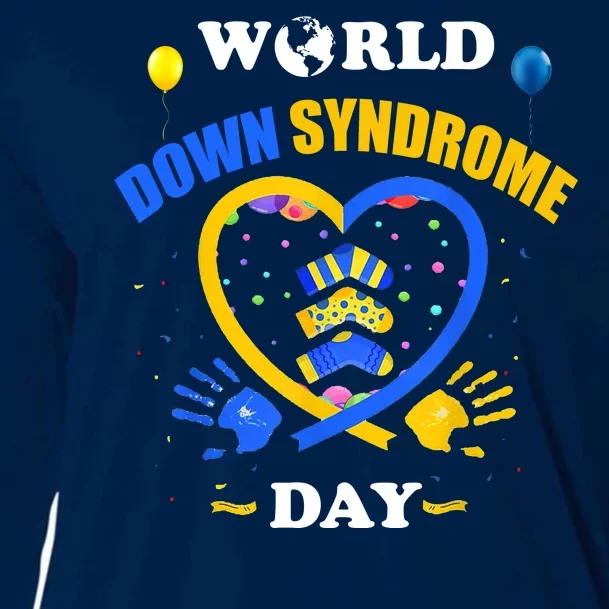 Celebrate World Down Syndrome Day Cooling Performance Long Sleeve Crew