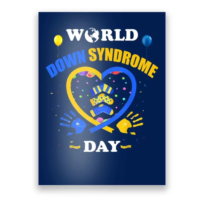 Celebrate World Down Syndrome Day Poster