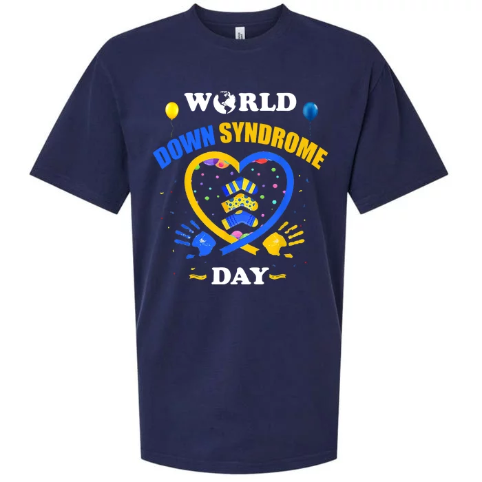 Celebrate World Down Syndrome Day Sueded Cloud Jersey T-Shirt