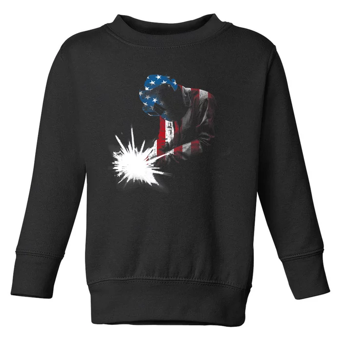 Cool Welder Design Welding Weld Metal Welder Toddler Sweatshirt