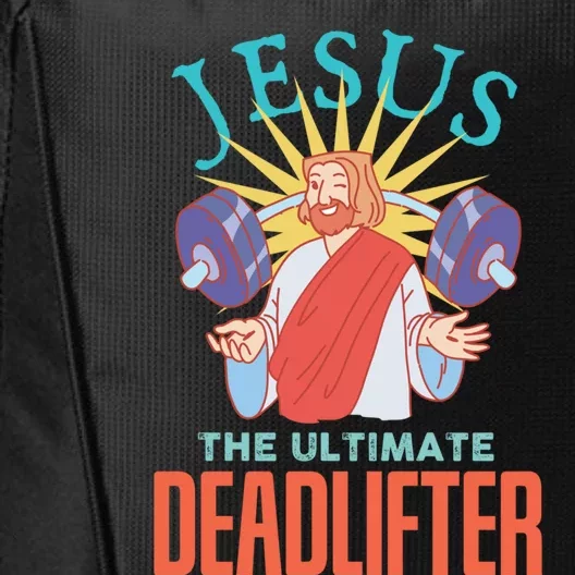 Christian Workout Deadlifter Gift City Backpack