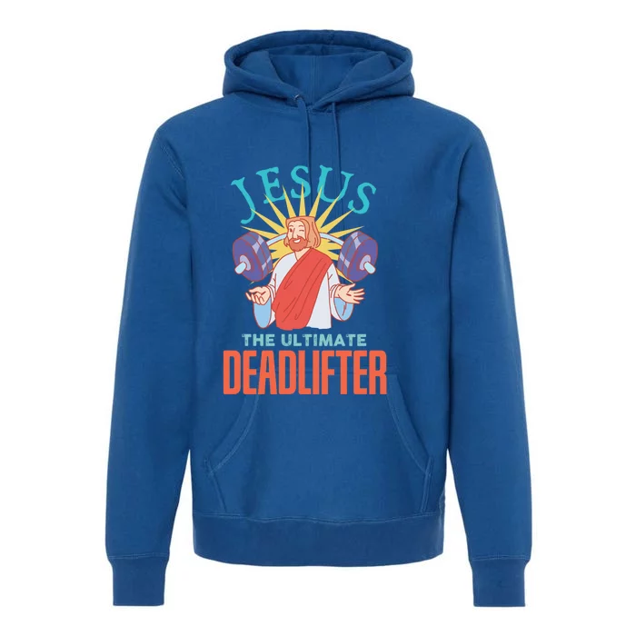 Christian Workout Deadlifter Gift Premium Hoodie