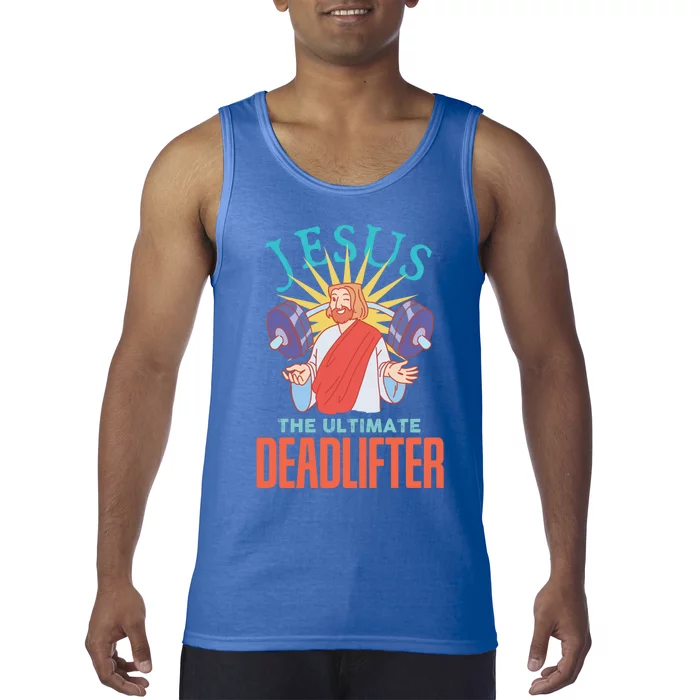 Christian Workout Deadlifter Gift Tank Top