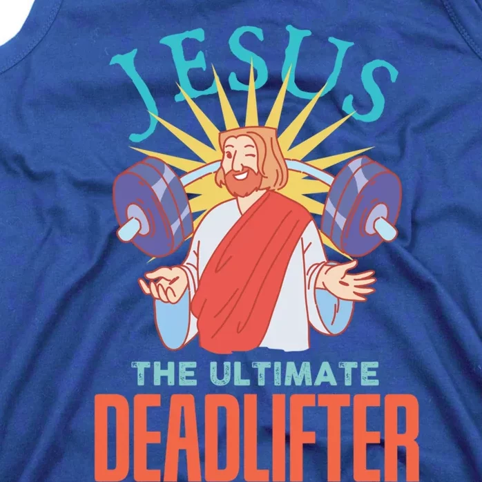 Christian Workout Deadlifter Gift Tank Top