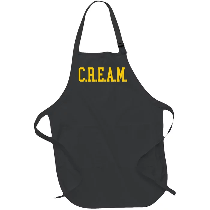 C.R.E.A.M. Wu Design Full-Length Apron With Pocket