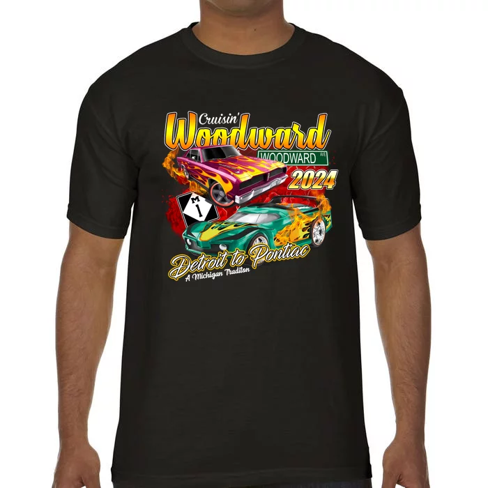 Cruisin Woodward Detroit To Pontiac A Michigan Tradition 2024 Comfort Colors T-Shirt