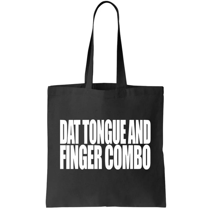 Clubgodzilla Wearing Dat Tongue And Finger Combo Tote Bag