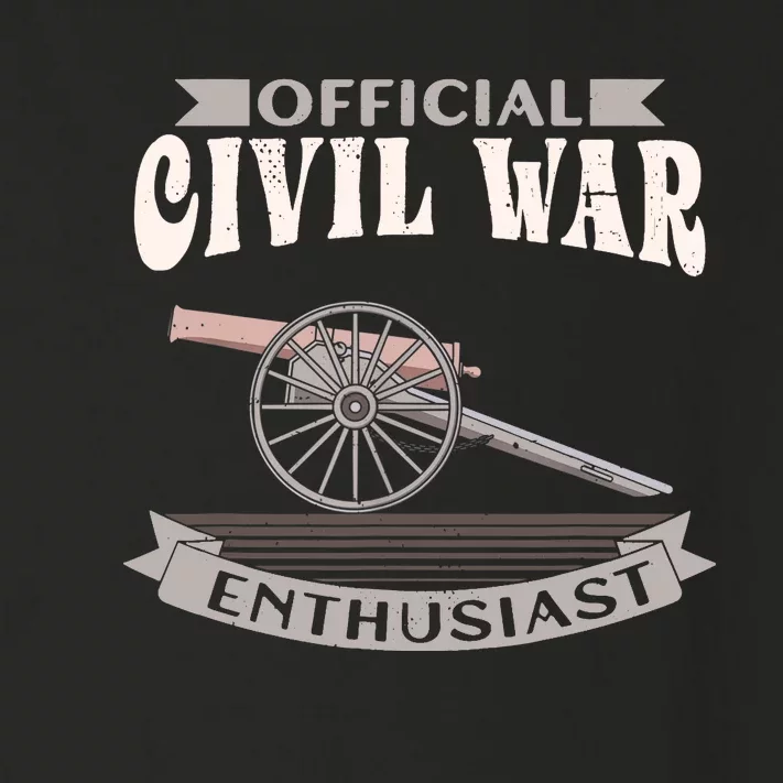 Civil War Enthusiast American Lover US Reenactor Toddler Long Sleeve Shirt