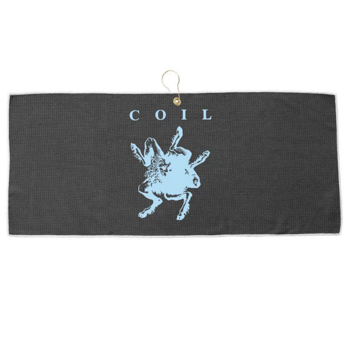 Coil Wrong Eye Large Microfiber Waffle Golf Towel