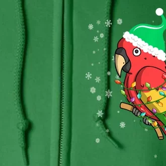 Christmas Women , Elf Macaw Full Zip Hoodie