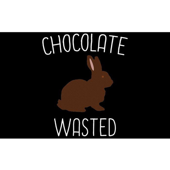 Chocolate Wasted Easter Funny Easter Bunny Gift Idea Bumper Sticker