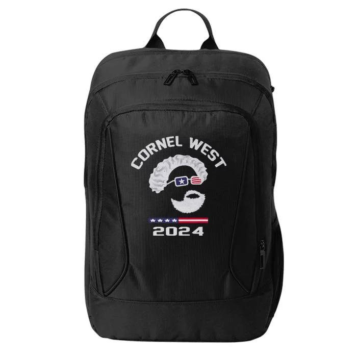 Cornel West for President 2024 Portrait Cornel West 253 City Backpack