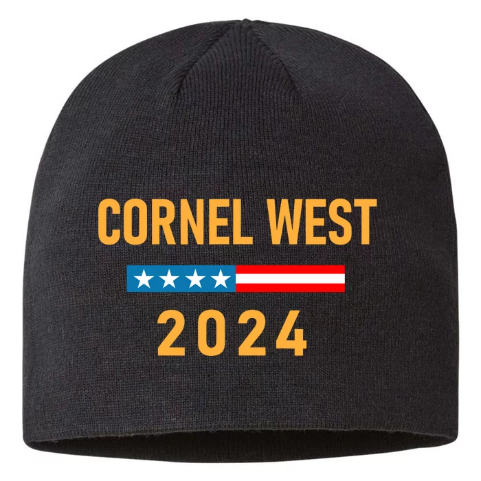 Cornel West For President Cornel West 2024 8 1/2in Sustainable Knit Beanie