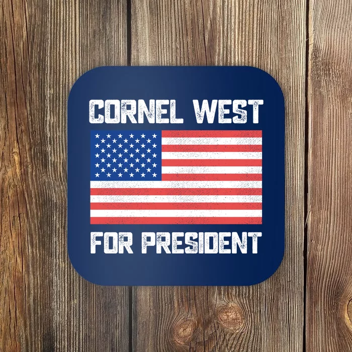 Cornel West For President 2024 Coaster