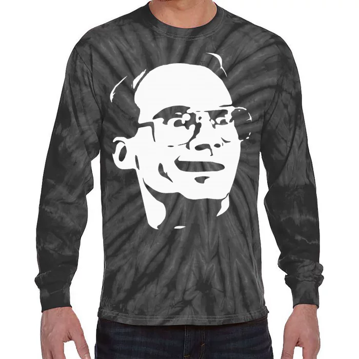 Cornette Wrestling Face Meme Tie-Dye Long Sleeve Shirt